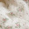 soft pinks and white quilt set for babies and children